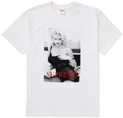 Supreme Anna Nicole Smith Tee White Buy Supreme Anna Nicole Smith Tee White