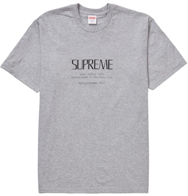 至尊主年T恤灰色 Buy 至尊主年T恤灰色