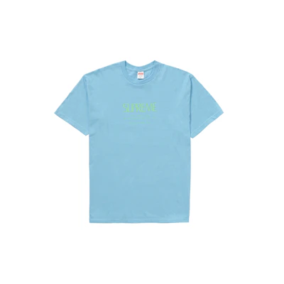 Supreme Anno Domini Tee Light Blue
