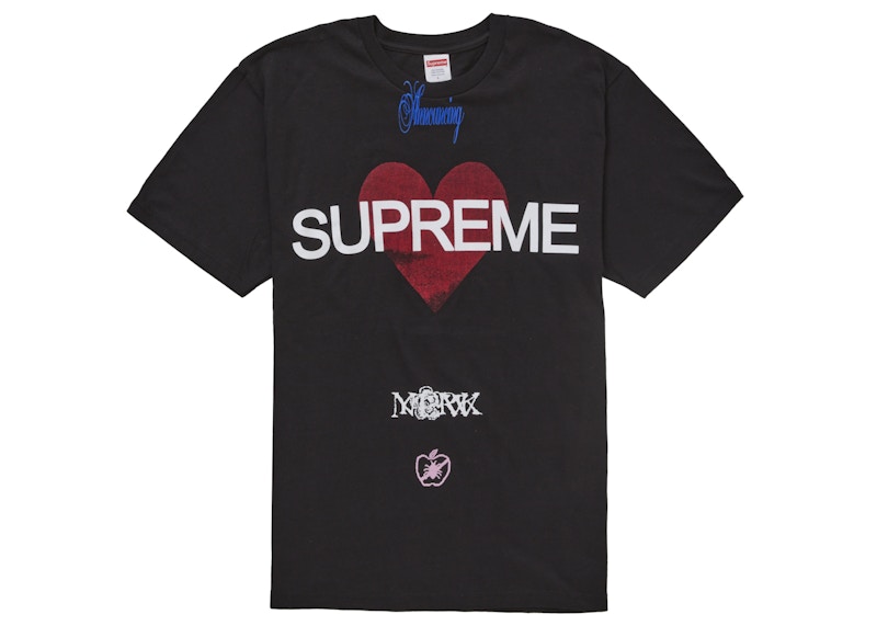 Supreme Announcing Tee Black