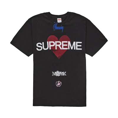Supreme Announcing Tee Black