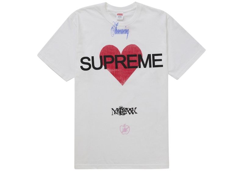 Supreme Announcing Tee White