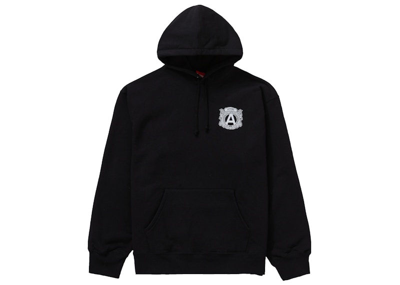 Supreme Anti Hooded Sweatshirt Black 圖 2