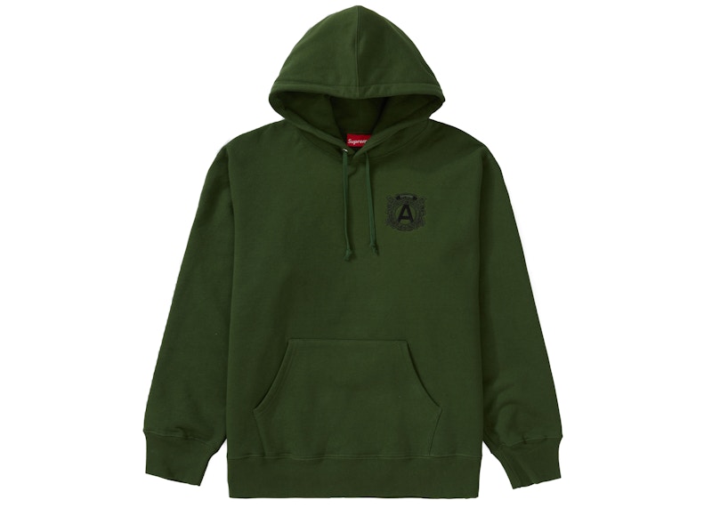 Supreme Anti Hooded Sweatshirt Green 圖 2