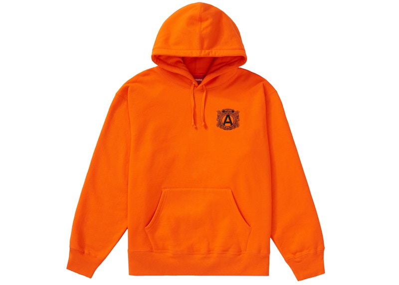 Supreme Anti Hooded Sweatshirt Orange 圖 2