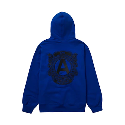 Supreme Anti Hooded Sweatshirt Royal