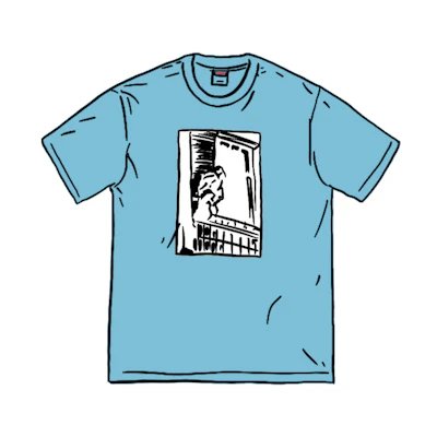 Supreme Antihero Balcony Tee Light Slate