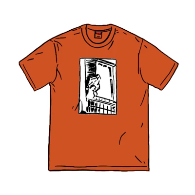 Supreme Antihero Balcony Tee Rust