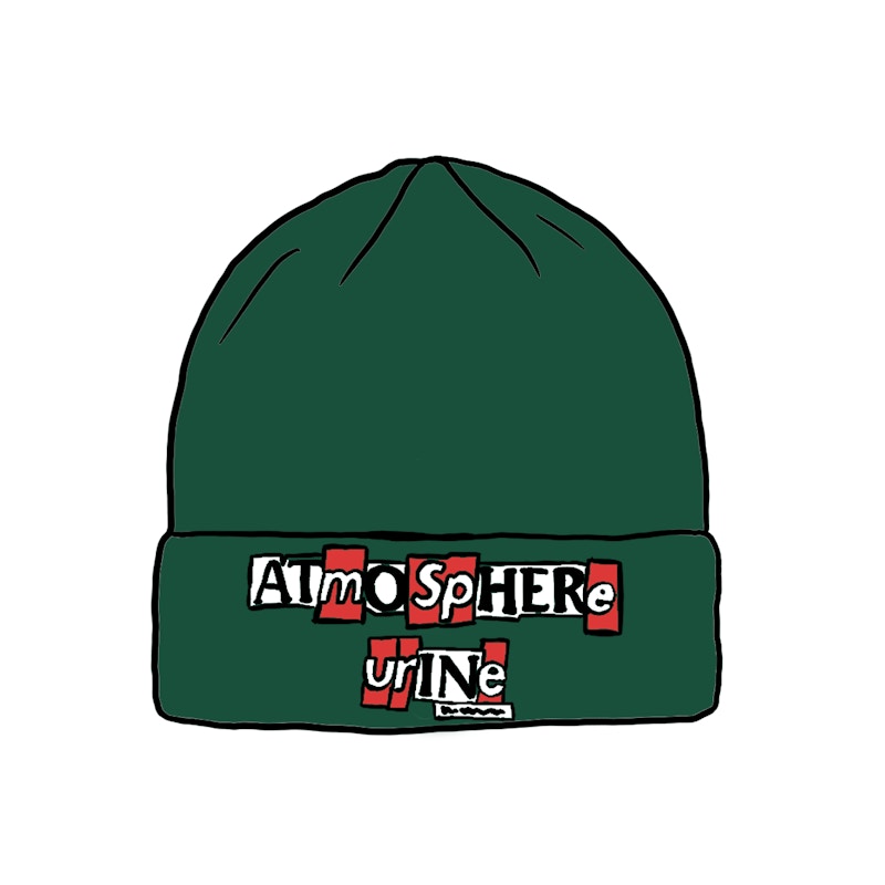 Supreme Antihero Beanie Dark Green
