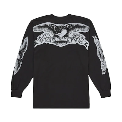 Supreme ANTIHERO Eagle L/S Tee Black
