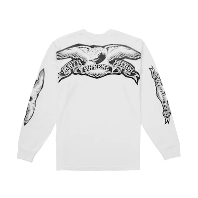Supreme ANTIHERO Eagle L/S Tee White
