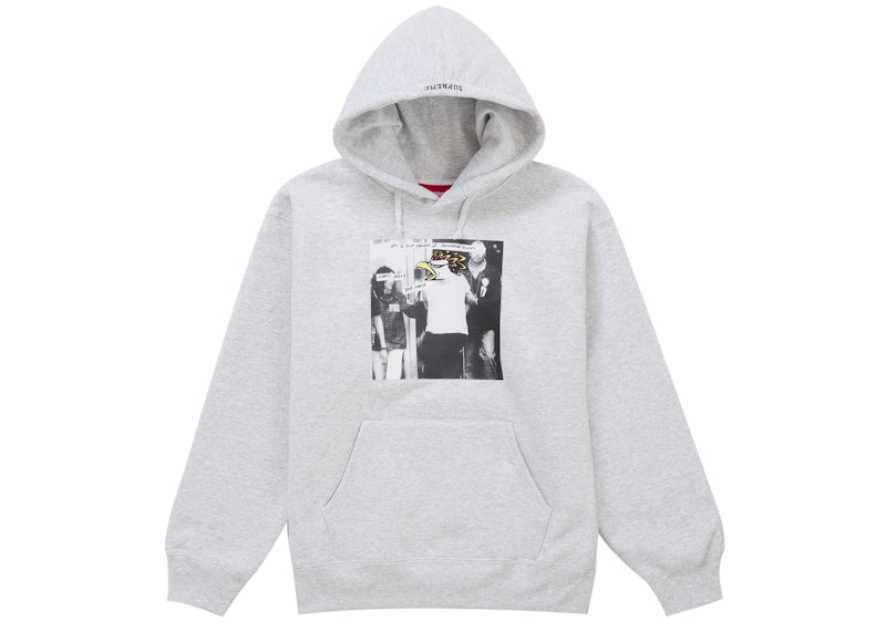 Buy Supreme ANTIHERO Hooded Sweatshirt (FW25) Ash Grey