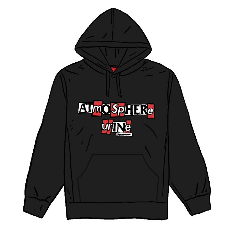 Supreme Antihero Hooded Sweatshirt Black