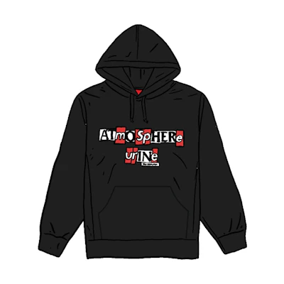 Supreme Antihero Hooded Sweatshirt Black