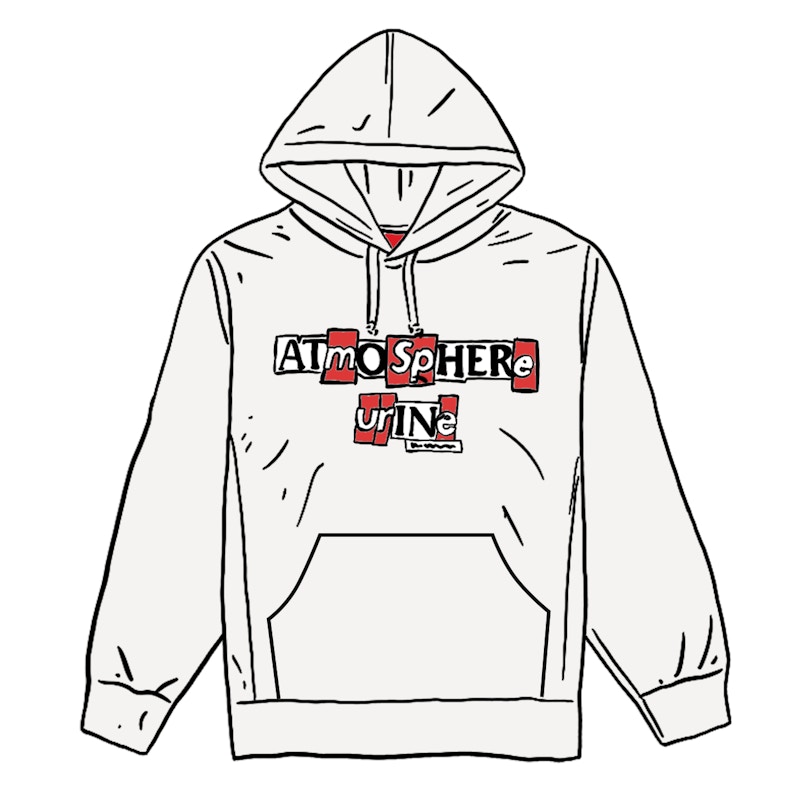 Supreme Antihero Hooded Sweatshirt White