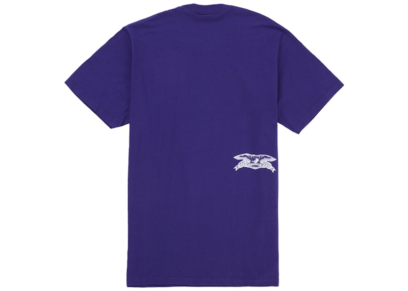 Supreme ANTIHERO Ozzy Tee Purple 圖 2