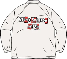 Supreme Antihero Snap Front Twill Jacket White Supreme Antihero Snap Front Twill Jacket White