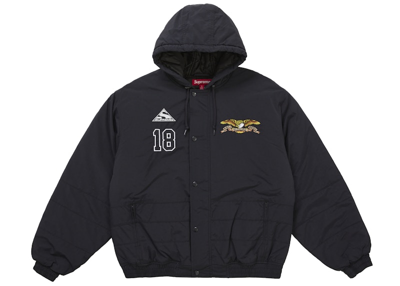 Supreme ANTIHERO Stadium Jacket Black