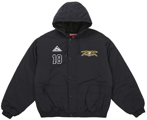 Chaqueta Negra Supreme ANTIHERO Stadium. Buy Chaqueta Negra Supreme ANTIHERO Stadium.