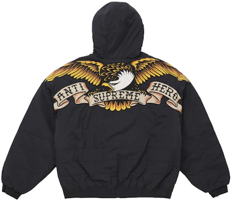 Chaqueta Negra Supreme ANTIHERO Stadium. Lookbook Chaqueta Negra Supreme ANTIHERO Stadium.