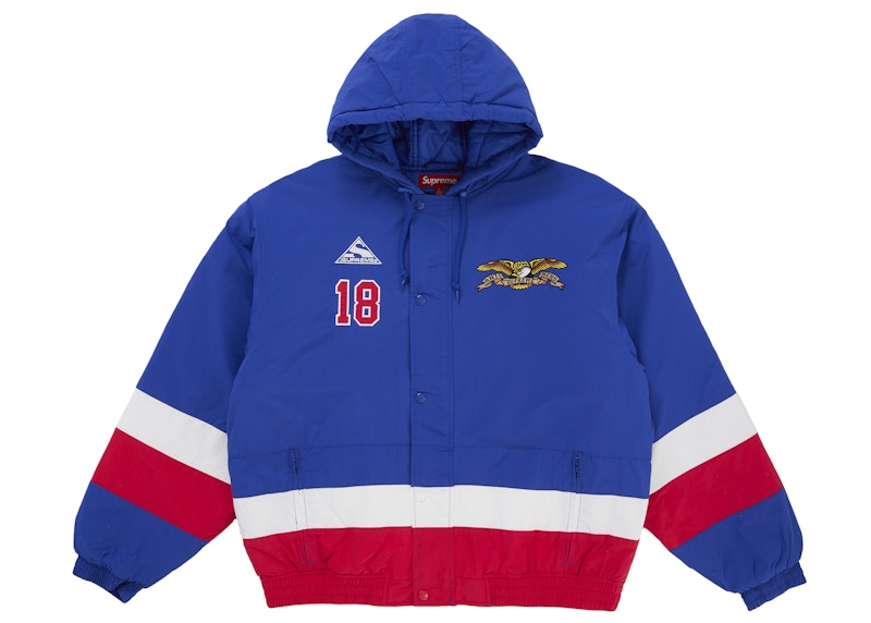 Supreme ANTIHERO Stadium Jacket Blue