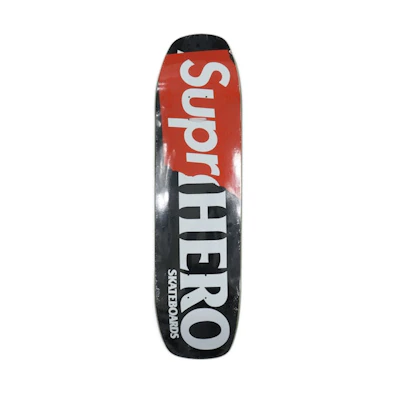 Supreme Antihero Supr-Hero Deck Black