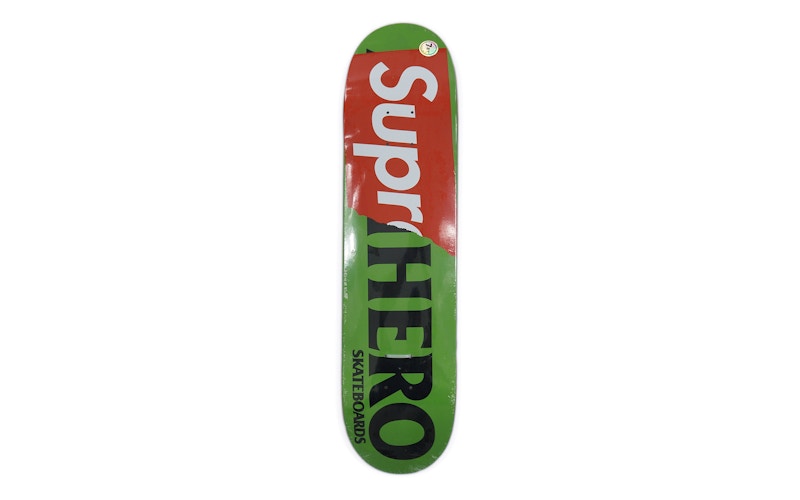 Supreme Antihero Supr-Hero Skateboard Deck Green