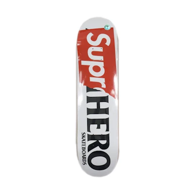 Supreme Antihero Supr-Hero Deck White