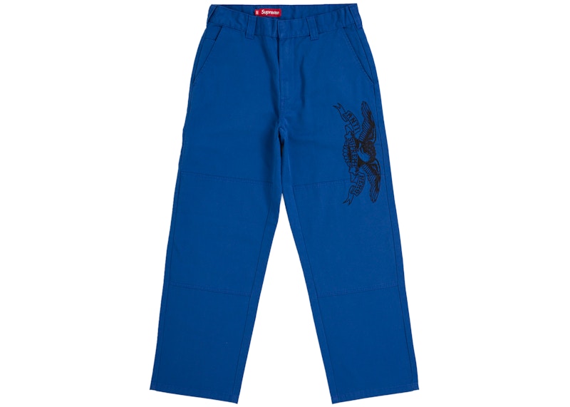 Supreme ANTIHERO Work Pant (FW25) Blue