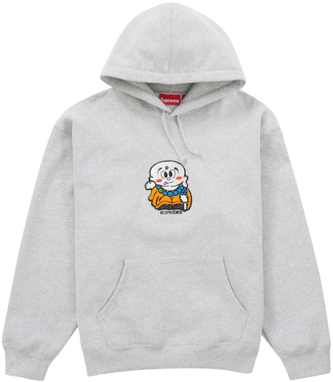 supreme-aoi-buddha-hooded-sweatshirt-heather-grey