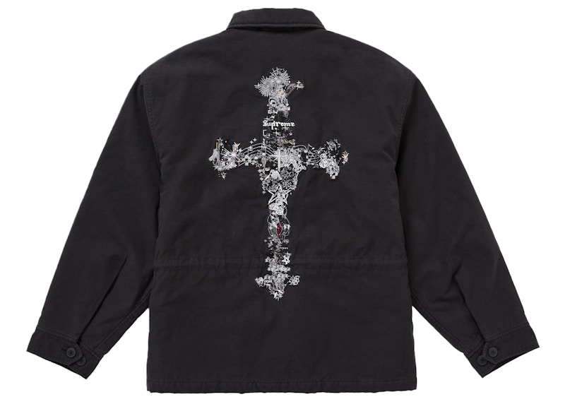 Supreme AOI Cross M52 Jacket Black 圖 3