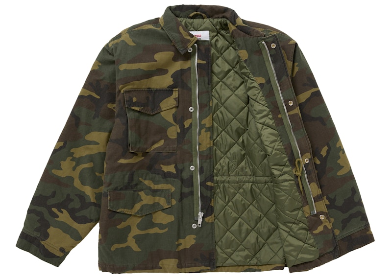 Supreme AOI Cross M52 Jacket Woodland Camo 圖 2