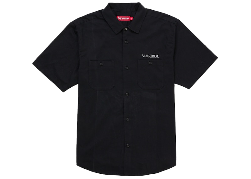 Supreme AOI Cyborg S/S Work Shirt Black