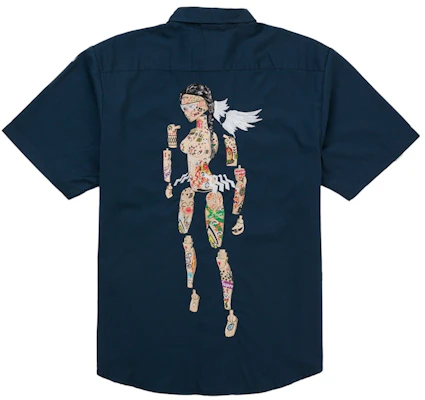 Baju Kerja Supreme AOI Cyborg S/S Biru Order Baju Kerja Supreme AOI Cyborg S/S Biru