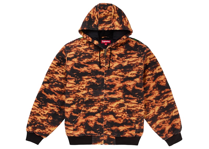 Order シュプリーム AOI 刺繍フード付きワークジャケット フレームデザイン