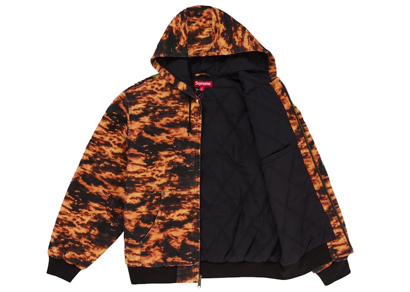 Lookbook シュプリーム AOI 刺繍フード付きワークジャケット フレームデザイン