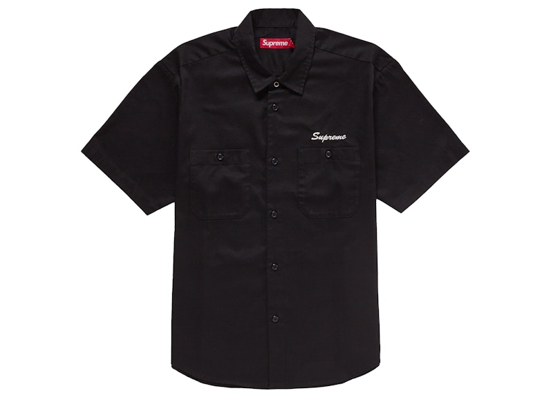 Order Supreme AOI Eyes S/S Work Shirt Black
