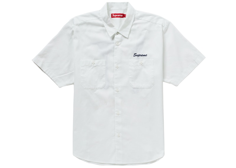 Supreme AOI Eyes S/S Work Shirt White 圖 2