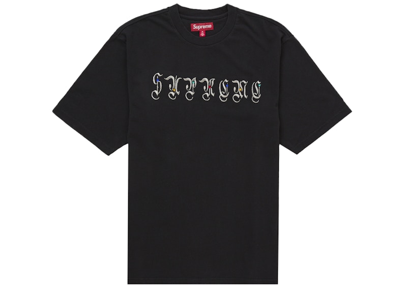 Supreme AOI Gems S/S Top Black