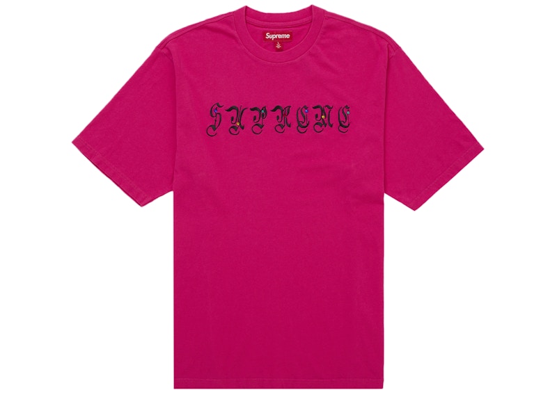 Supreme AOI Gems S/S Top Pink