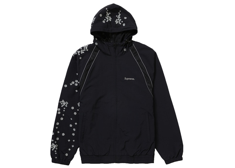 Supreme AOI Glow-in-the-Dark Track Jacket 'Black'