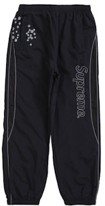 Supreme AOI Seluar Track Hitam Glow-in-the-Dark Buy Supreme AOI Seluar Track Hitam Glow-in-the-Dark