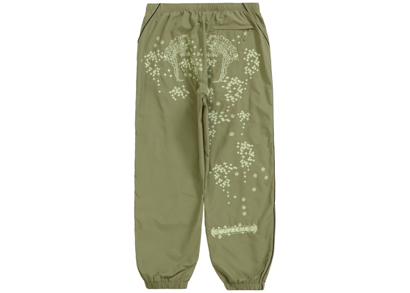 Buy Supreme AOI Glow-in-the-Dark Track Pant 'Olive' - Novelship