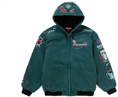 Supreme AOI Hooded Work Jacket Teal Supreme AOI Hooded Work Jacket Teal