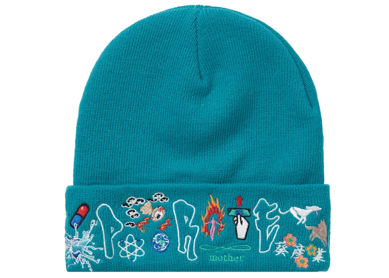 Buy Supreme AOI Icons Gorro Azul Oscuro