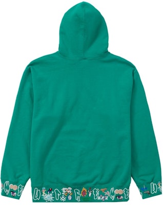 Supreme AOI Icons Hoodie Sweatshirt Biru Tua Order Supreme AOI Icons Hoodie Sweatshirt Biru Tua
