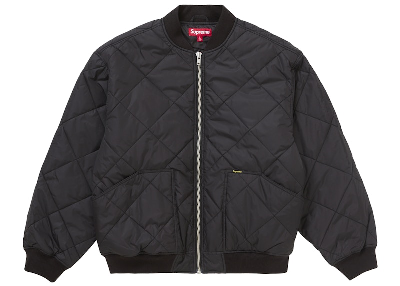 Supreme AOI Quilted Work Jacket Black 圖 3