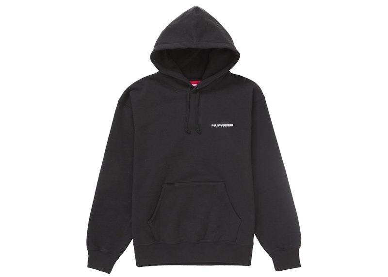 Supreme AOI Stacked Hooded Sweatshirt Black 圖 2
