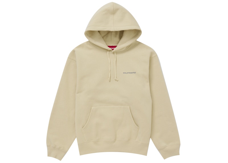 Supreme AOI Stacked Hooded Sweatshirt Dark Natural