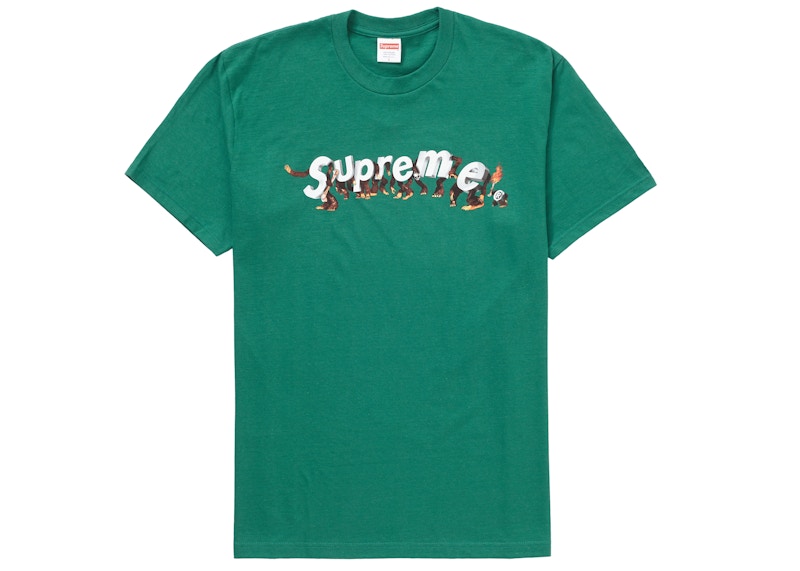 Buy Camiseta Supreme Apes Verde Claro Pine